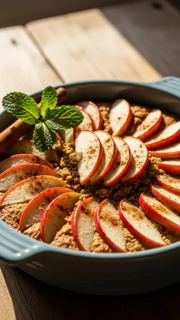 Apple Cinnamon Oat Bake