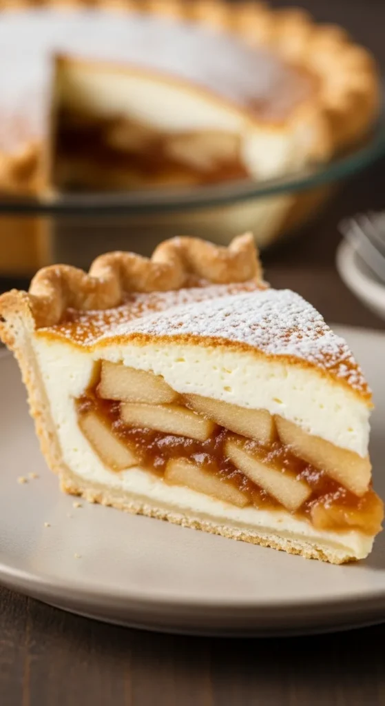 Apple and Cream Cheese Pie