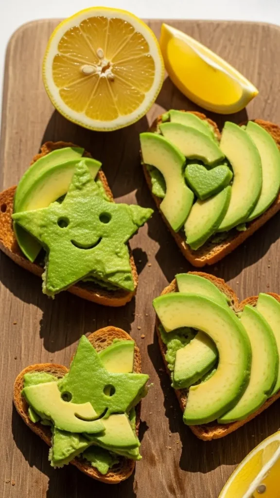 Avocado Toast Shapes