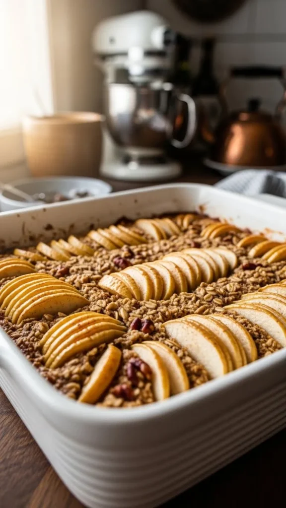 Baked Oatmeal with Apples