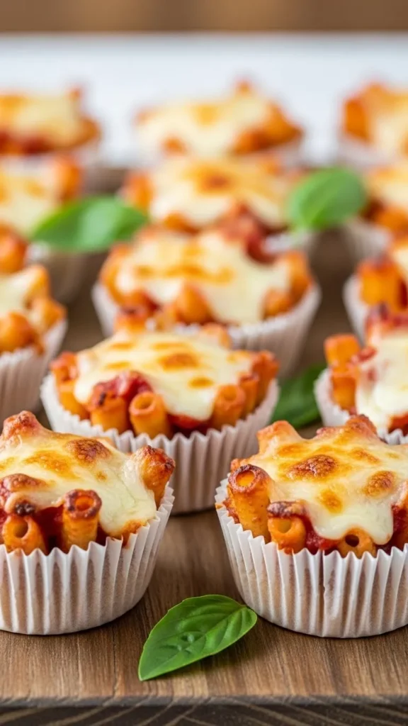 Baked Pasta Cups