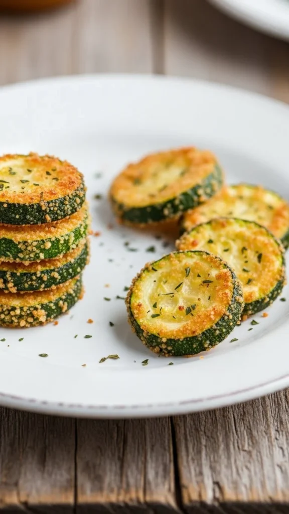 Baked Zucchini Coins