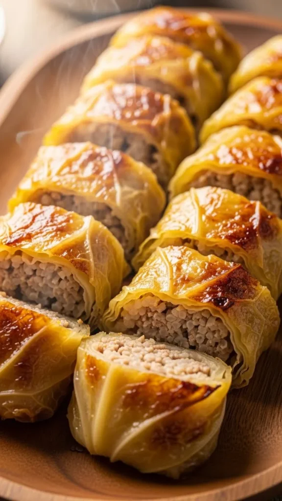 Bite-Sized Cabbage Rolls