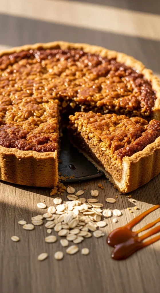 Brown Sugar Oat Pie