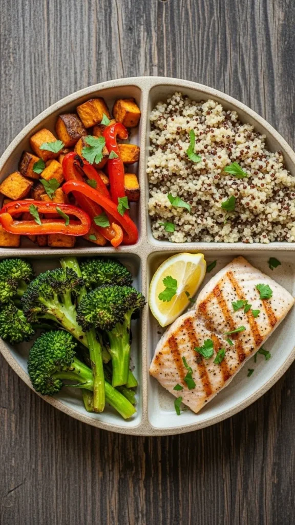 Build Meals With the “Balanced Plate” Method