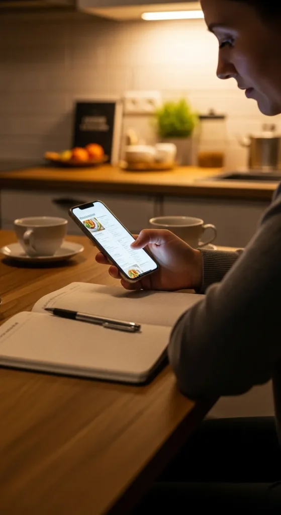 Check the Menu Ahead of Time