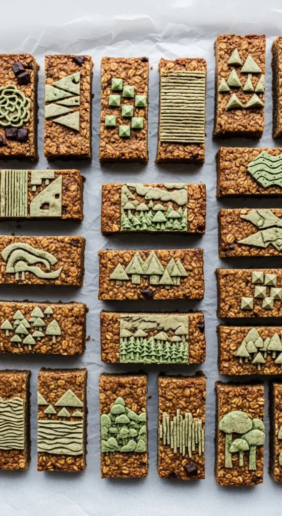 Chocolate Mint Oat Bars