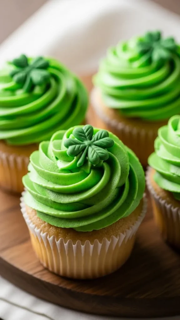 Clover Cupcakes