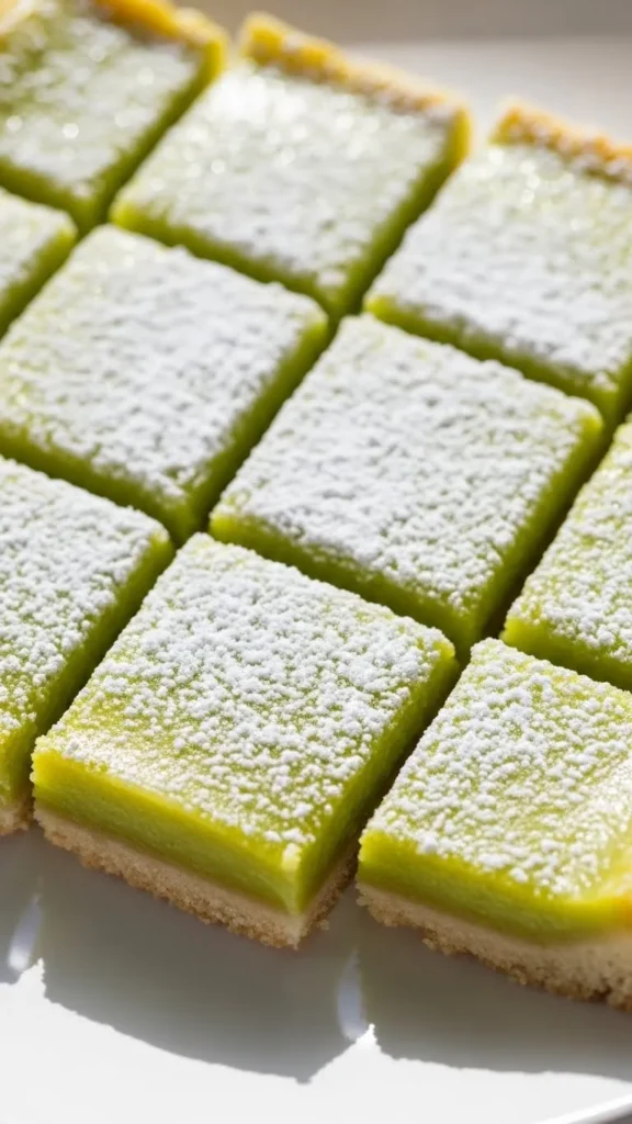 Coconut Lime Bars