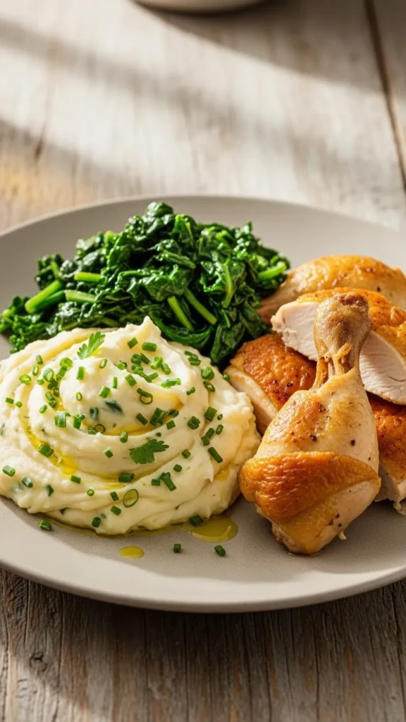 Colcannon With Pan-Seared Chicken