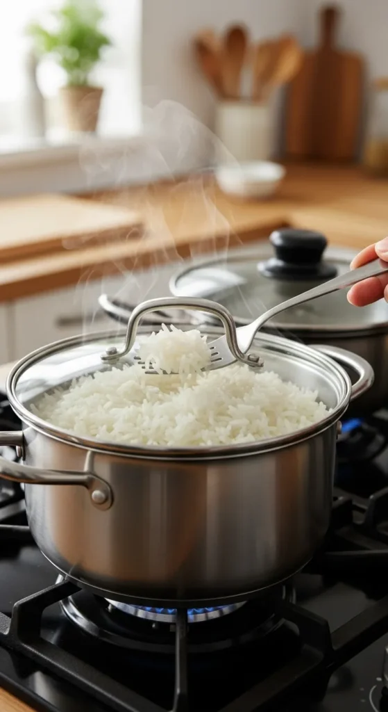 Cook Rice for Texture, Not Just Time