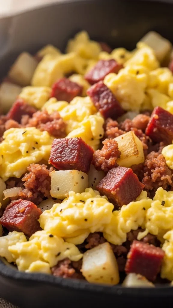 Corned Beef Breakfast Scramble