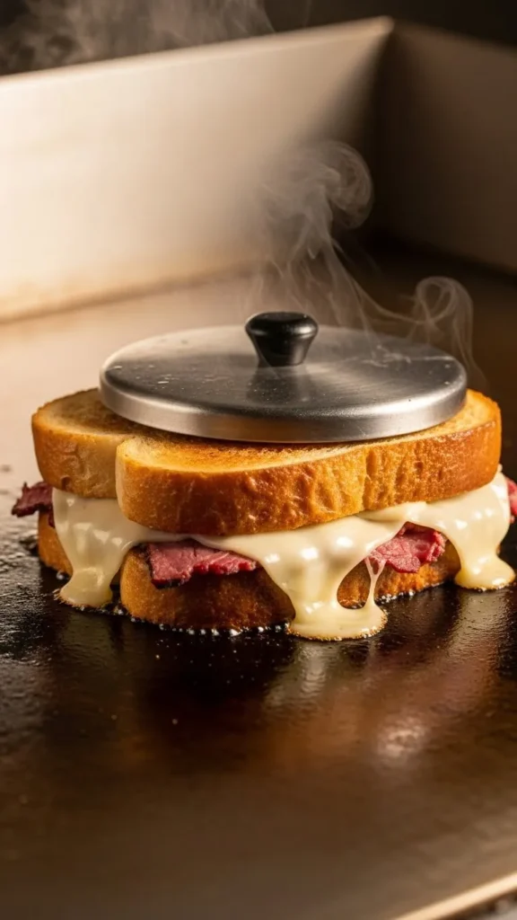 Corned Beef Griddle Melt