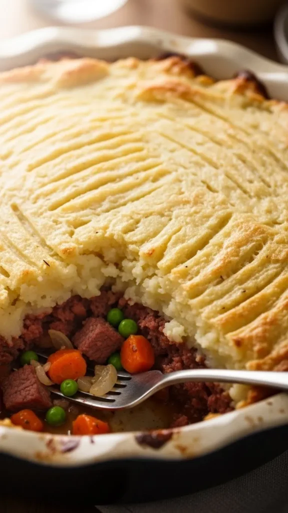 Corned Beef Shepherd-Style Pie