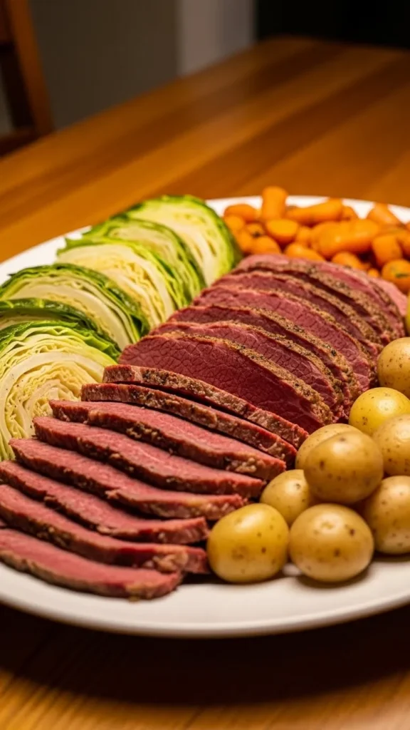 Corned Beef and Cabbage Family Platter