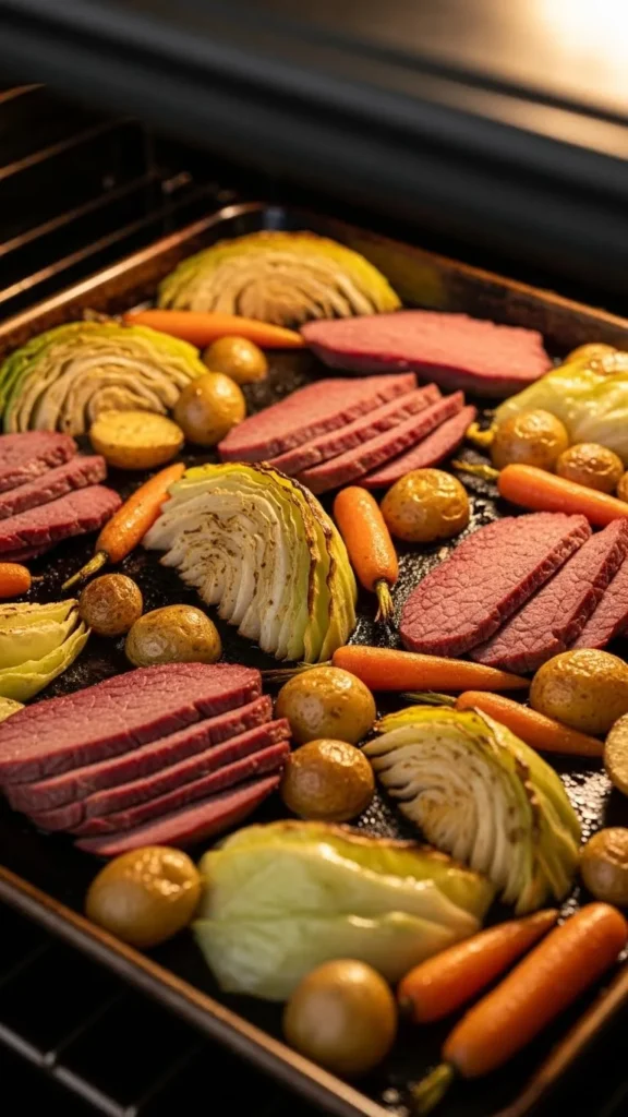 Corned Beef and Cabbage Sheet Pan Dinner