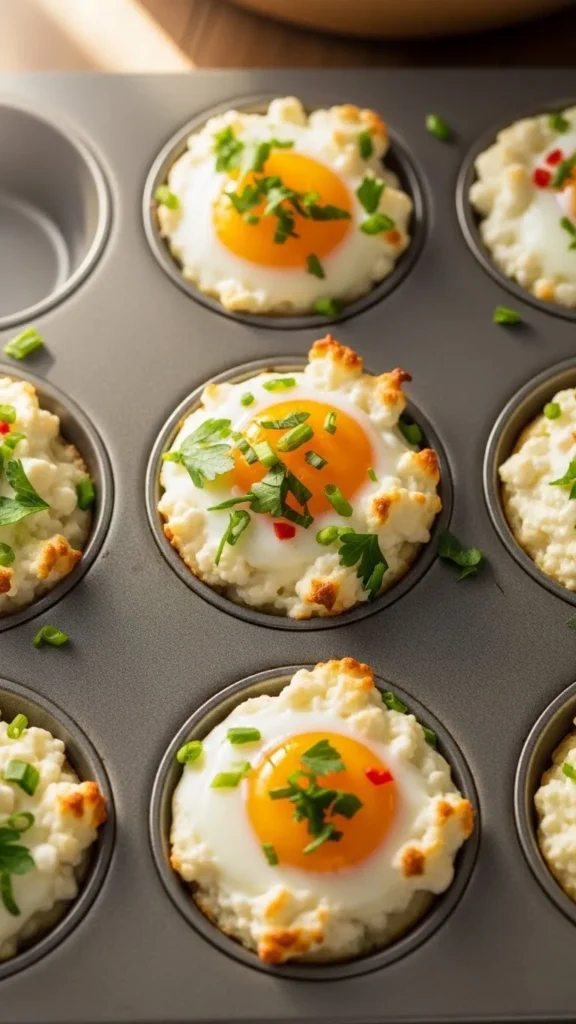 Cottage Cheese Egg Cups