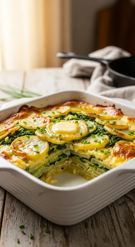 Creamy Colcannon-Inspired Potato Bake