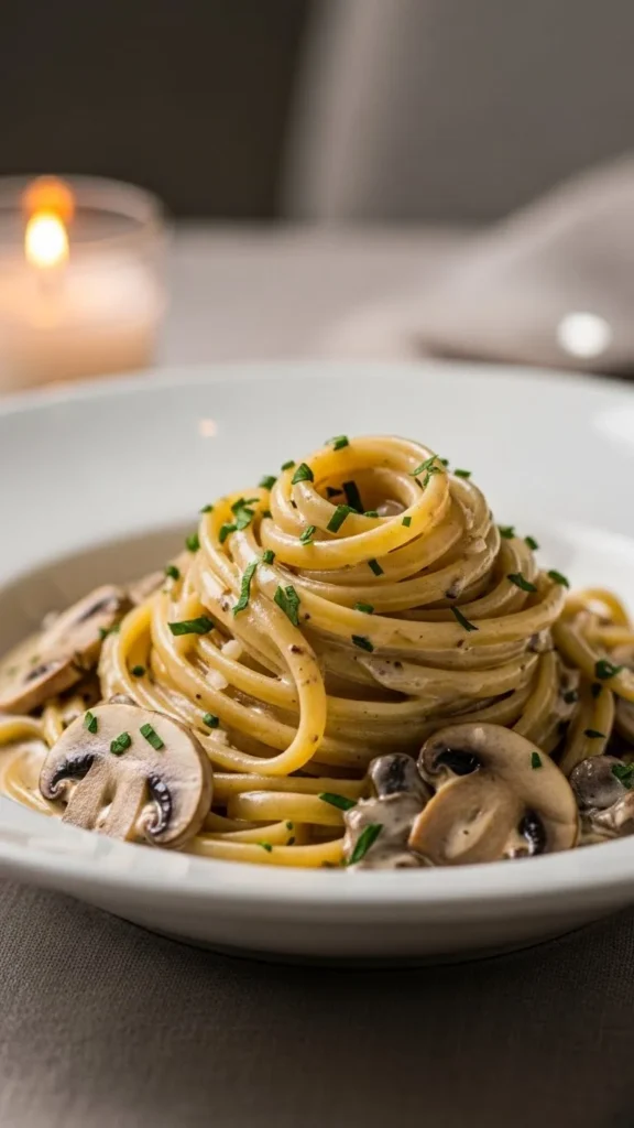Creamy Mushroom Pasta