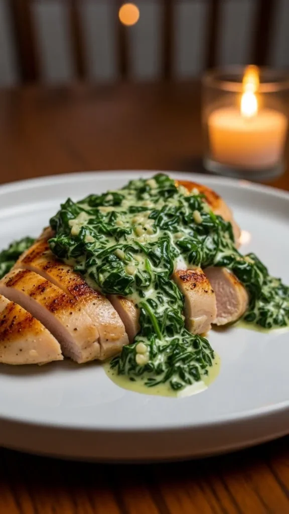 Creamy Spinach Chicken