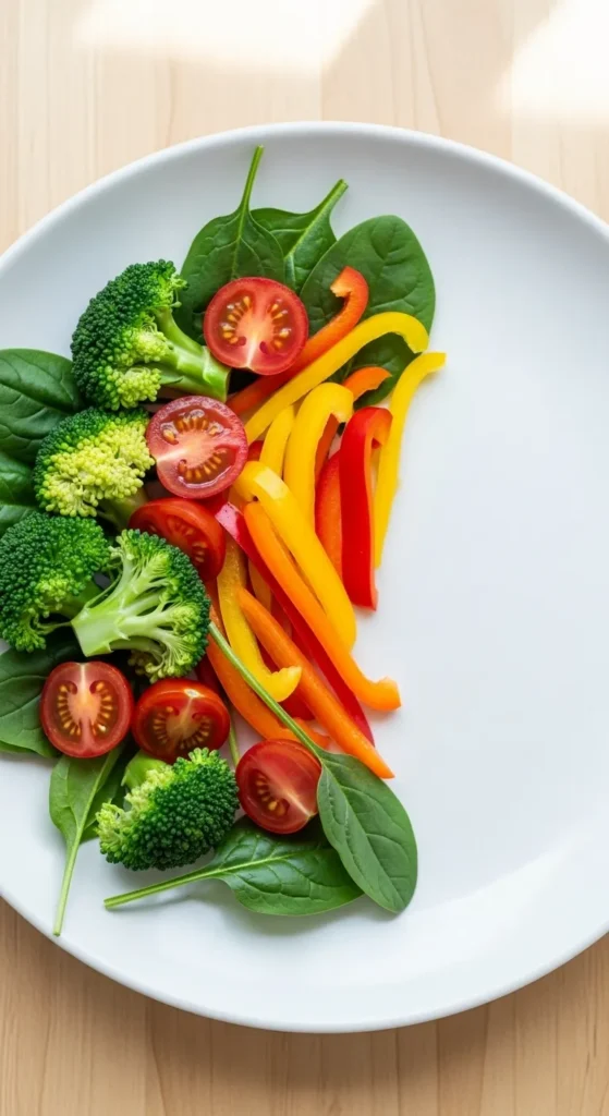  Fill Half Your Plate With Vegetables