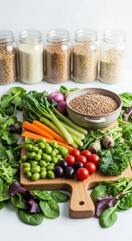 Focus on Whole, Plant-Based Foods First