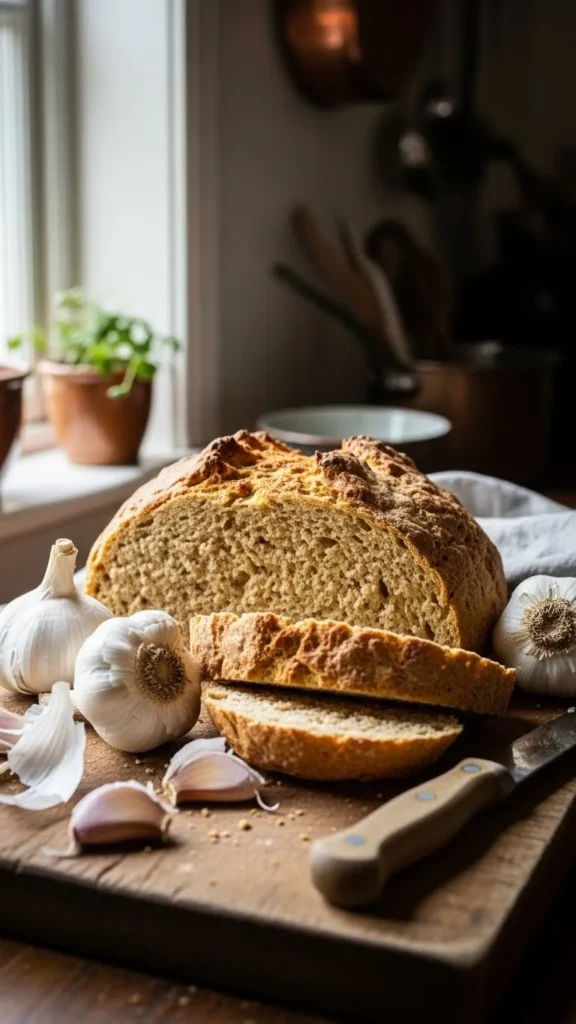 Garlic-Style Soda Bread