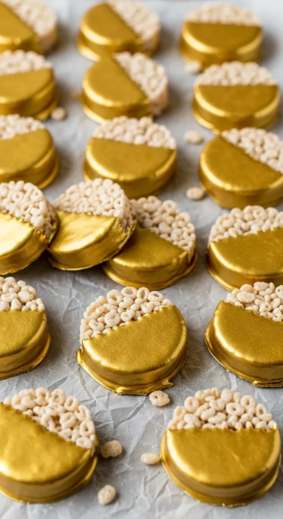 Gold Coin Crunch Bites