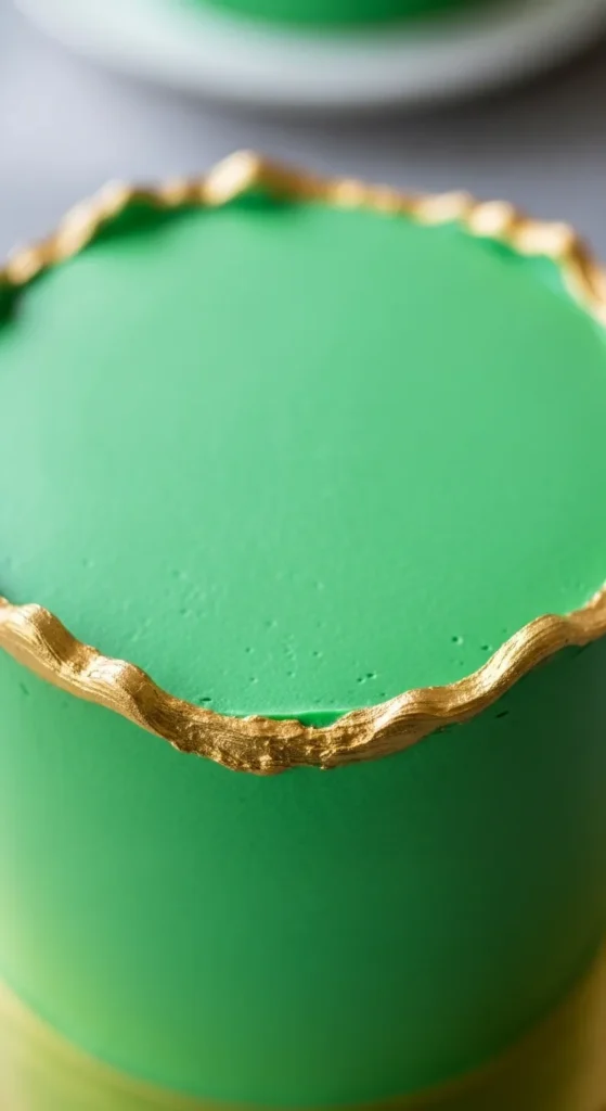 Gold Edge Accent Cake