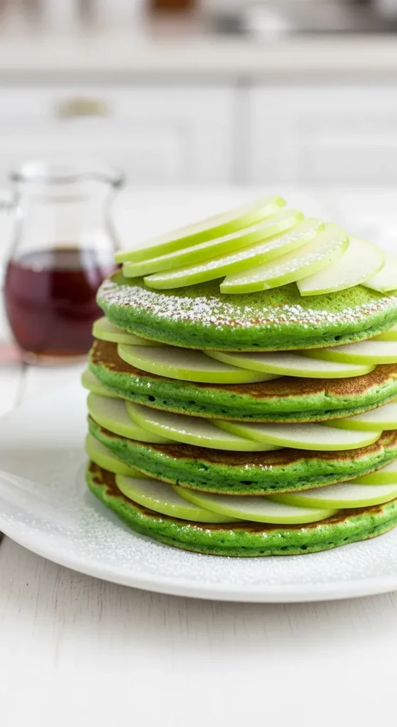 Green Apple Pancakes