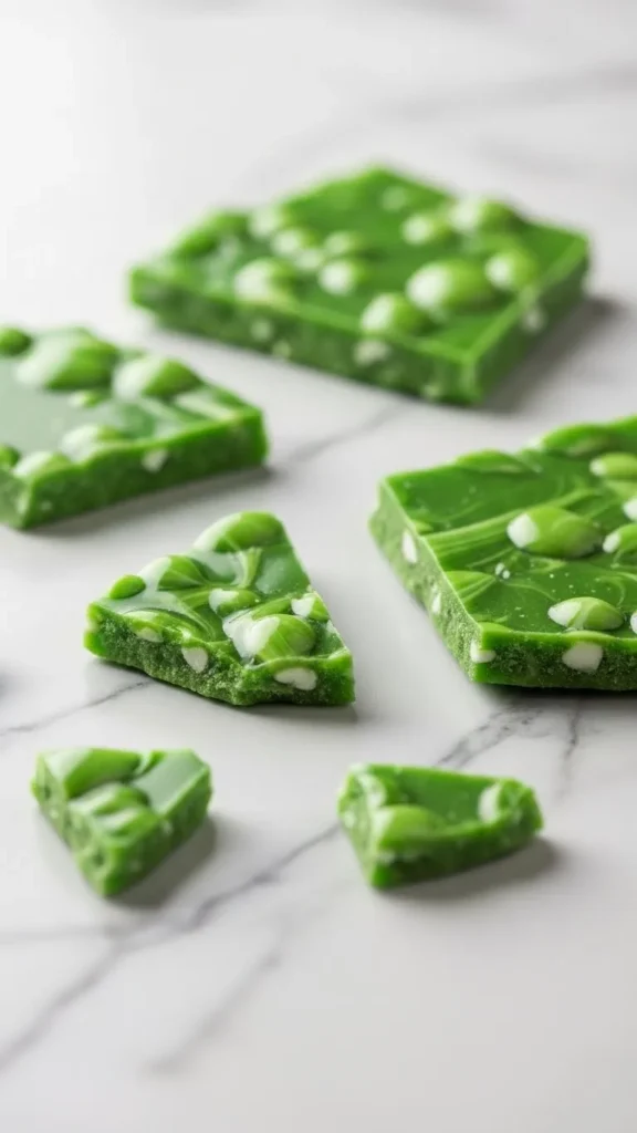 Green Candy Bark