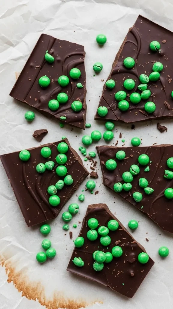 Green Candy Bark