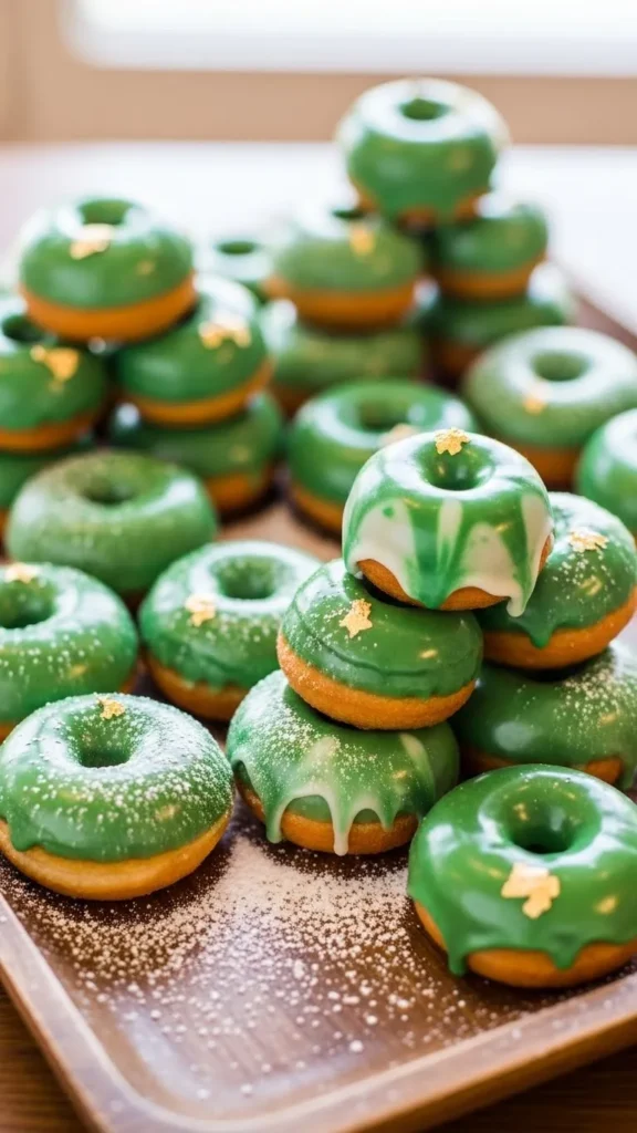Green Donut Holes