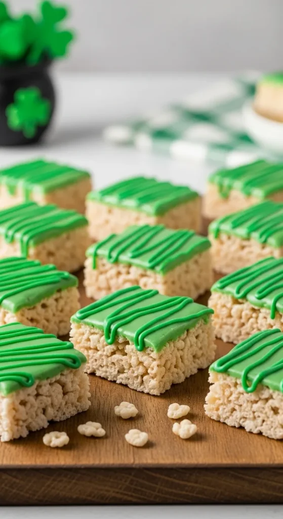 Green Drizzle Bars