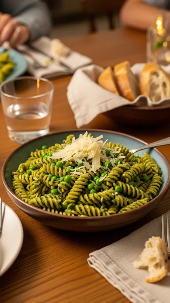 Green Pesto Pasta