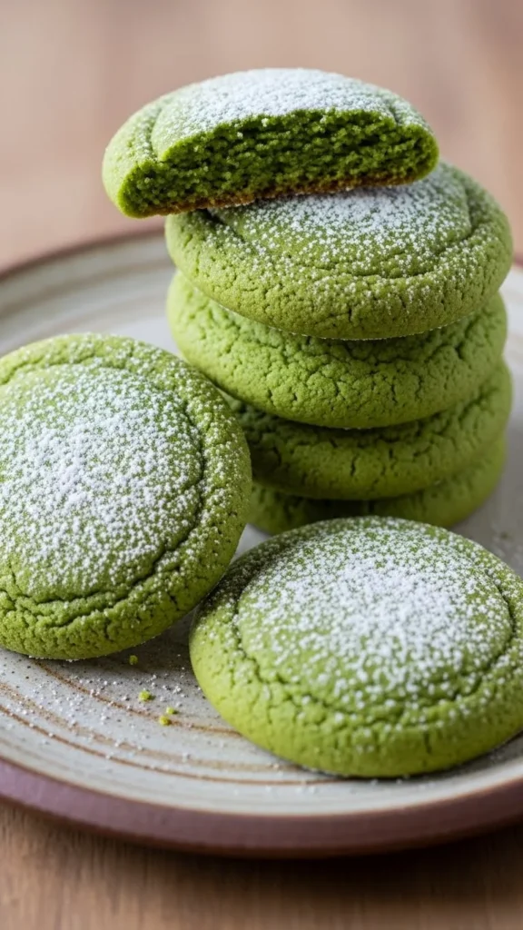 Green Sugar Cookies
