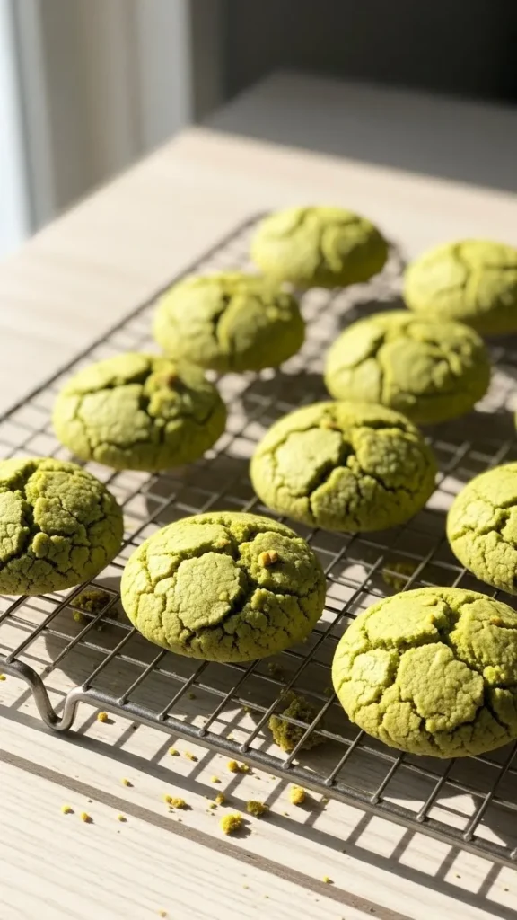 Green Tea Sugar Cookies