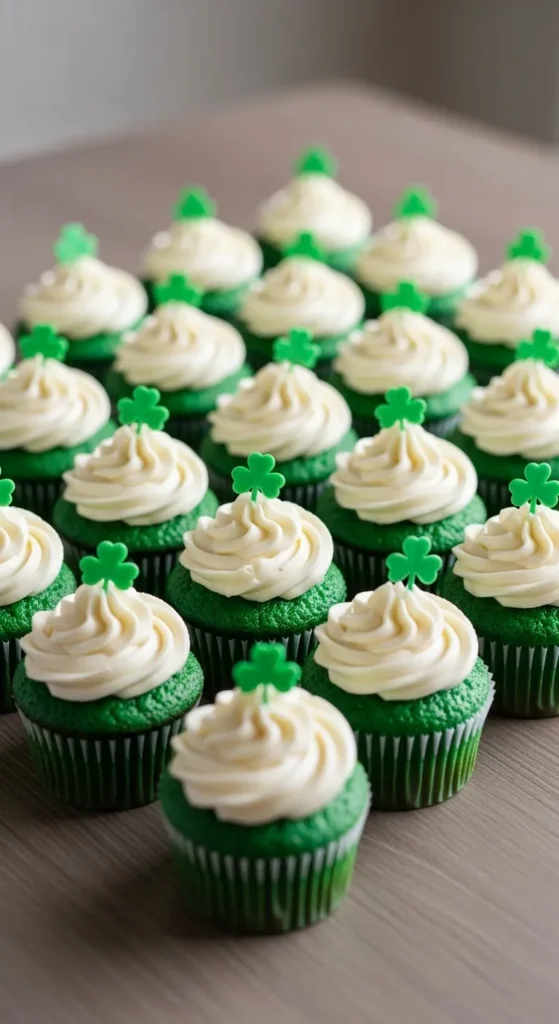 Green Velvet Cupcakes