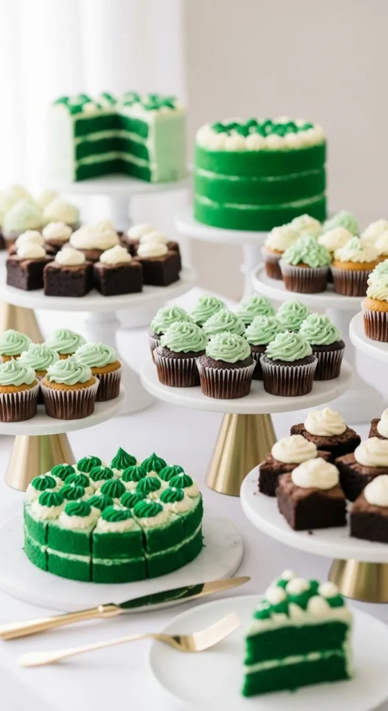 Green Velvet Desserts