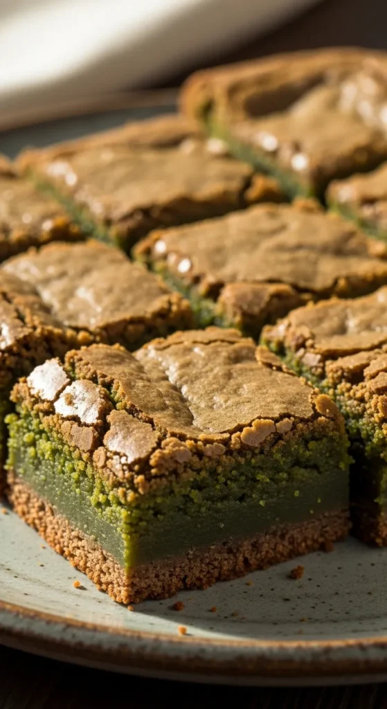 Green Velvet Fudge Brownies