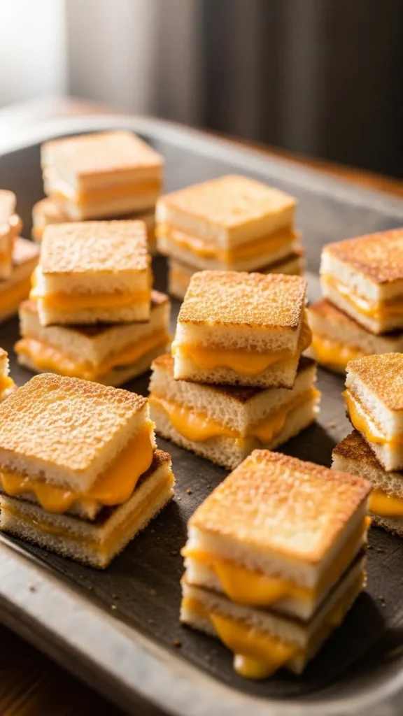 Grilled Cheese Squares