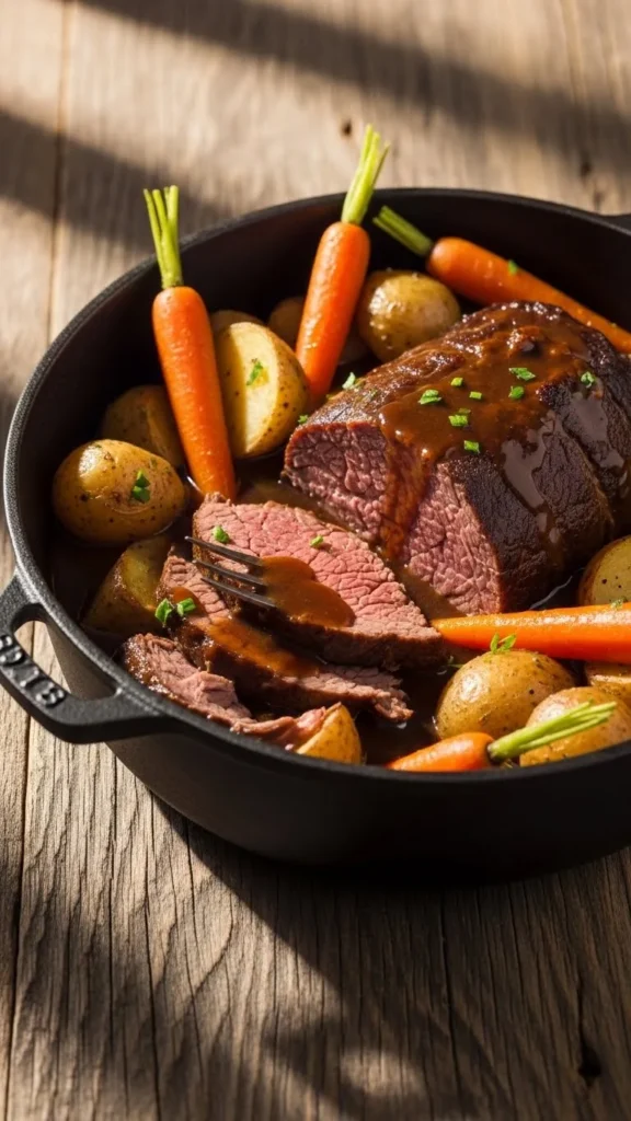 Guinness-Style Beef Pot Roast (Non-Alcohol Version)