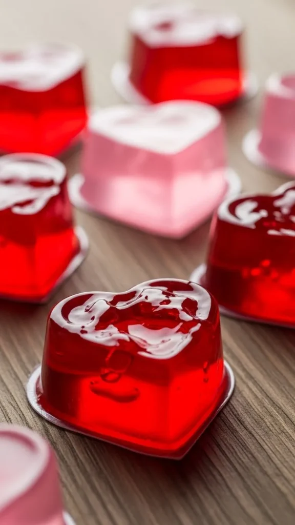 Heart Jelly Cups