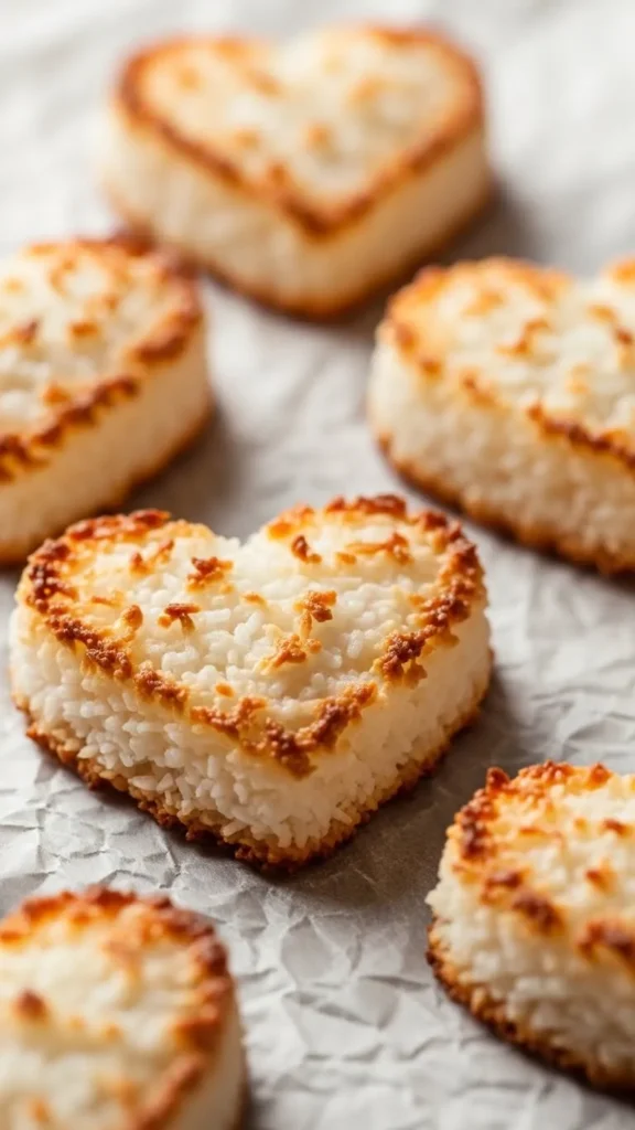 Heart Macaroon Drops