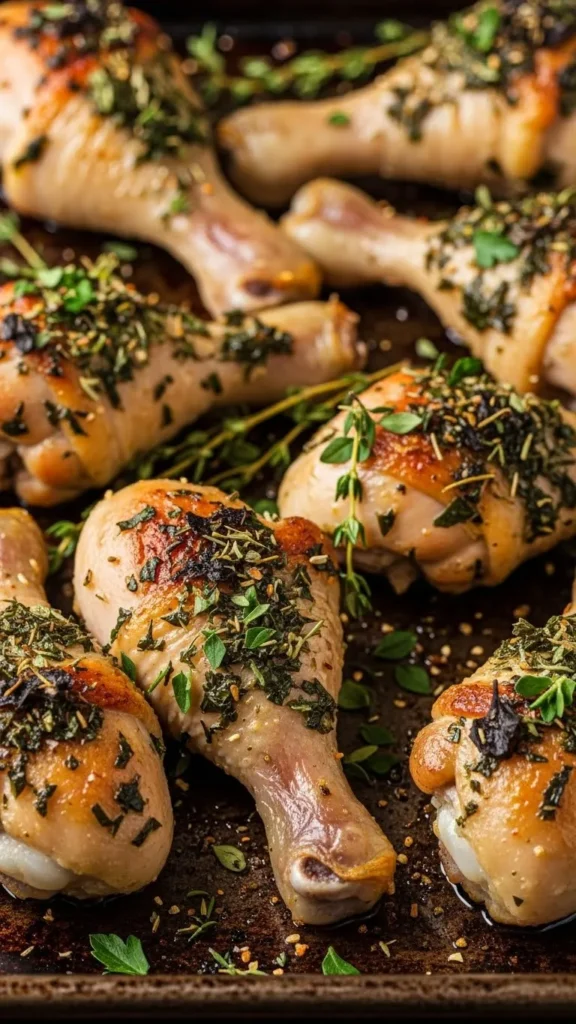 Herb-Baked Chicken Drumettes