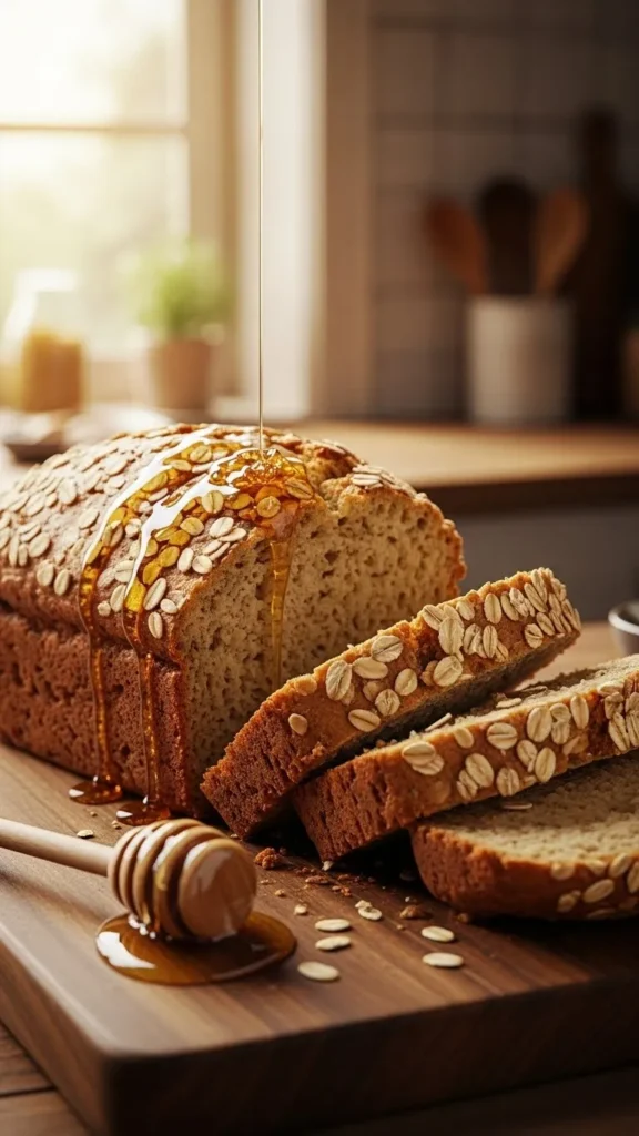 Honey Oat Breakfast Bread