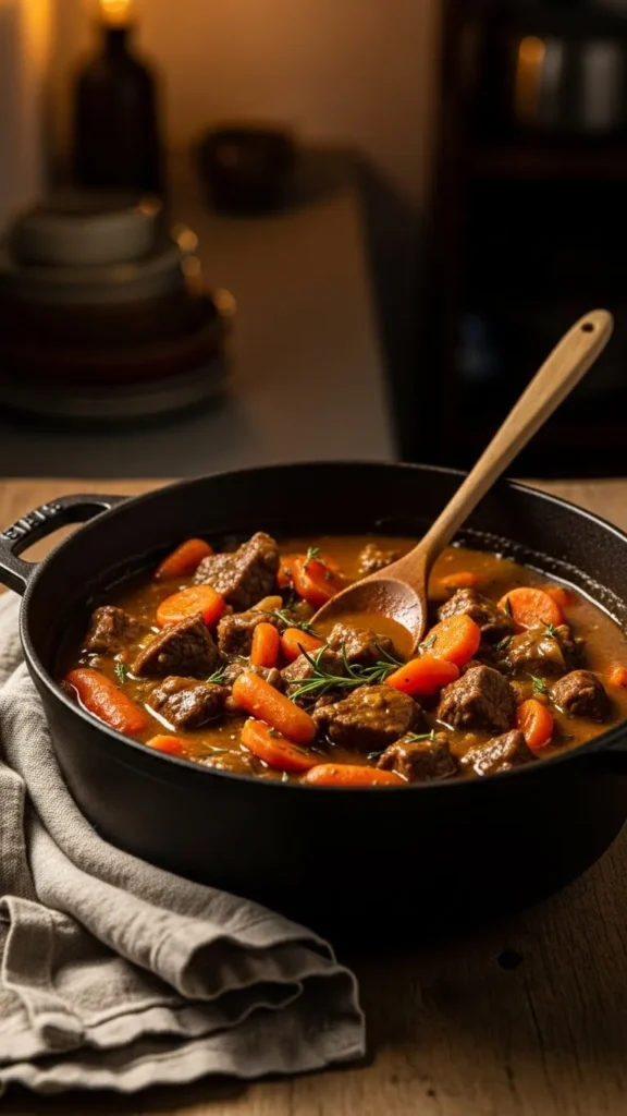 Irish Beef and Carrot Pot