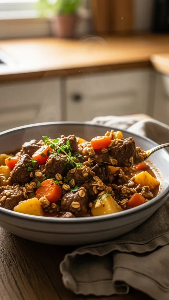 Irish Beef and Oat Stew