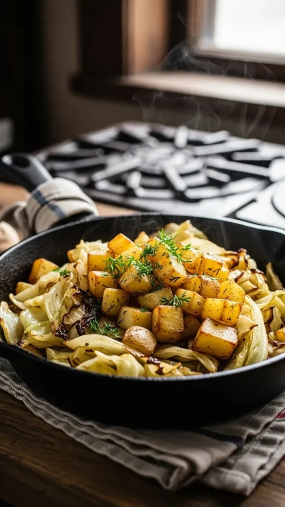 Irish Cabbage and Potato Skillet
