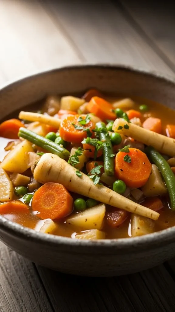 Irish Carrot and Parsnip Stew